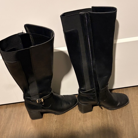 Kelly & Katie Shoes - Black Knee-High Women's Boots